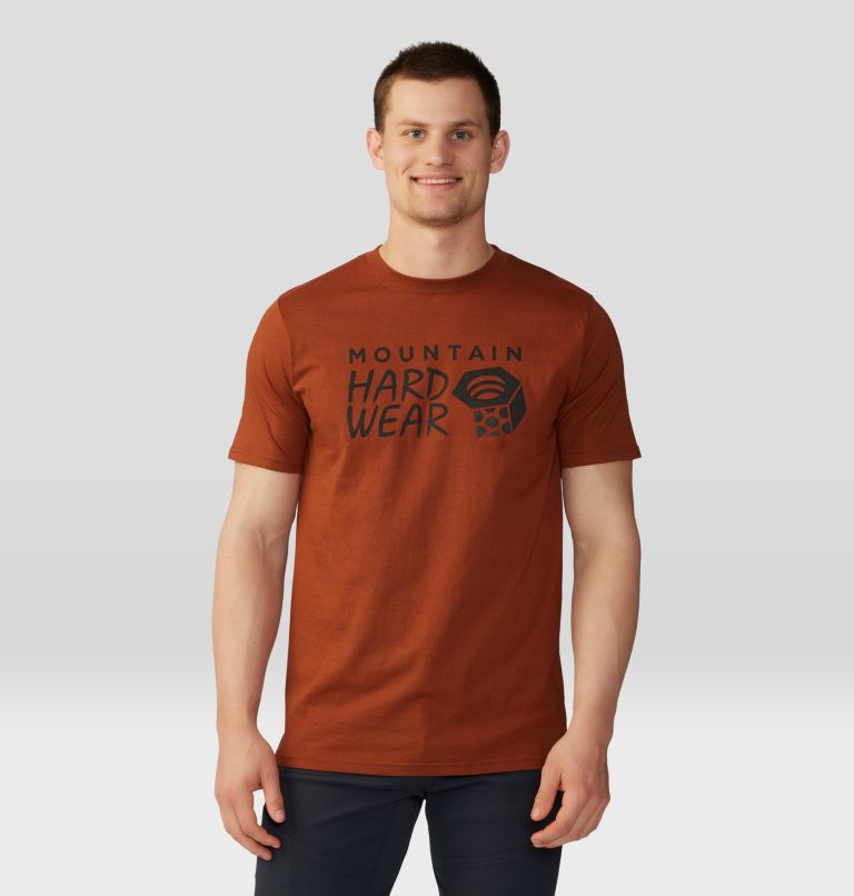 T-shirt à manches courtes MHW Logo Homme, Color: Iron Oxide, image 1