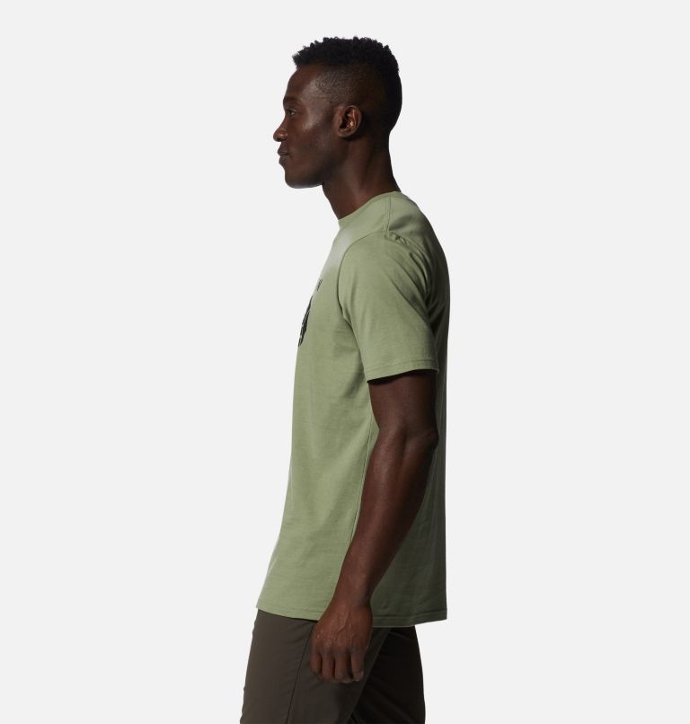 Men's MHW Logo Short Sleeve, Color: Field, image 3