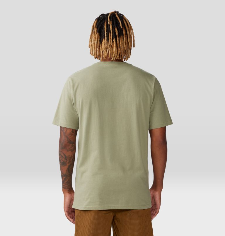 Men's MHW Logo Short Sleeve, Color: Mantis Green, image 2