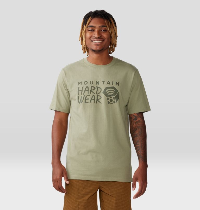 Men's MHW Logo Short Sleeve, Color: Mantis Green, image 1