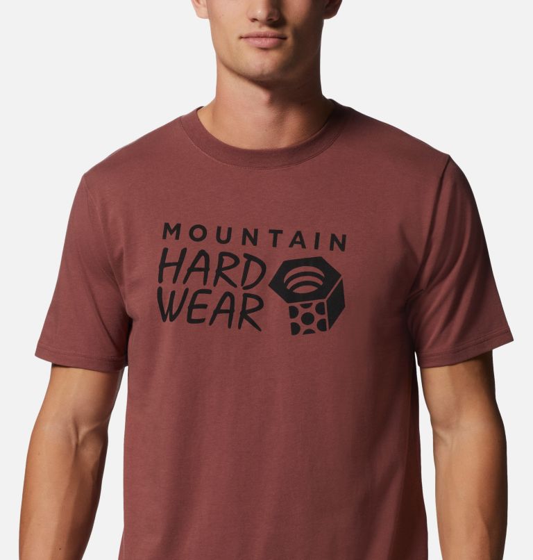 Men's MHW Logo Short Sleeve, Color: Clay Earth, image 4