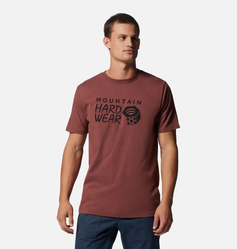 Men's MHW Logo Short Sleeve, Color: Clay Earth, image 5