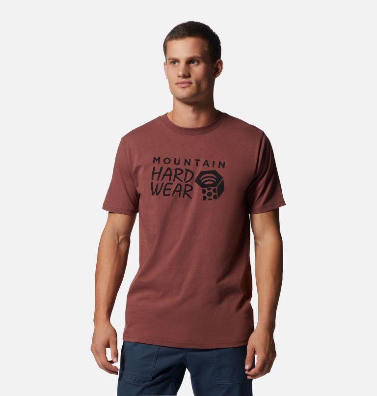 Men's MHW Logo Short Sleeve, Color: Clay Earth, image 1