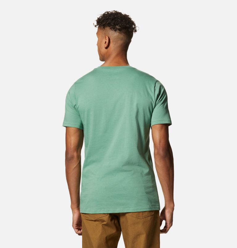 MHW Topography Short Sleeve Homme, Color: Aloe, image 2