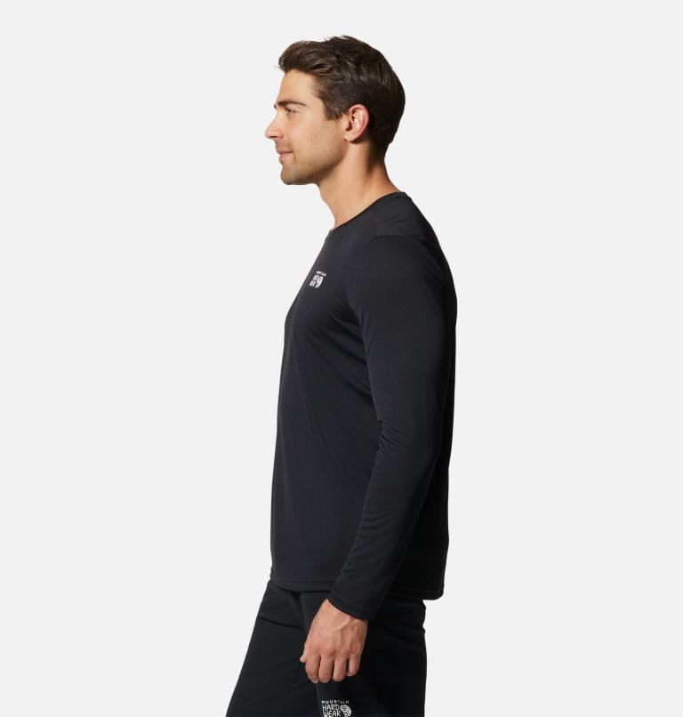 Men's Wicked Tech Long Sleeve, Color: Black, image 3