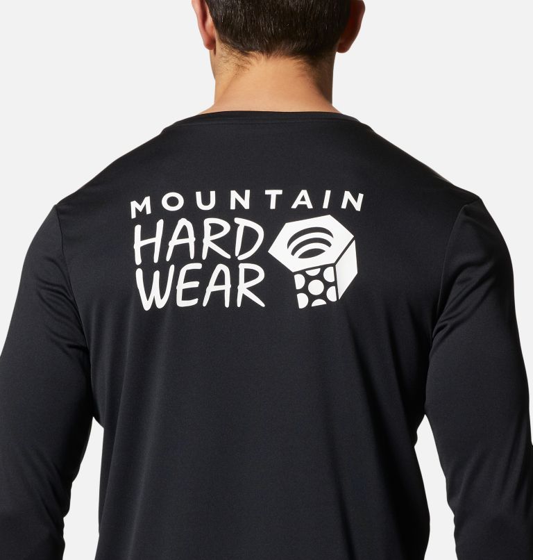 Men's Wicked Tech Long Sleeve, Color: Black, image 5