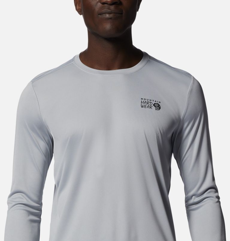Thumbnail: Men's Wicked Tech Long Sleeve, Color: Glacial, image 4