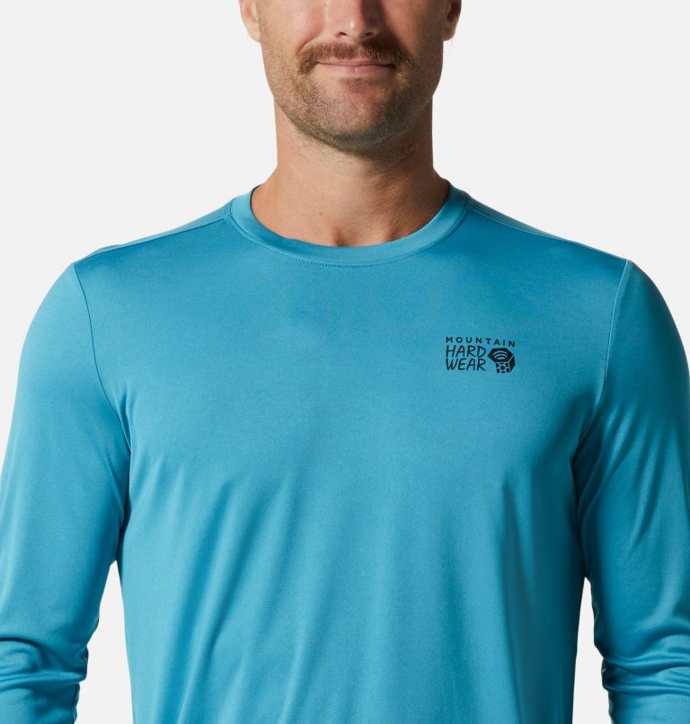 Tek Gear DryTek Men's Blue Long Sleeve Wicking Athletic Shirt - Size Large