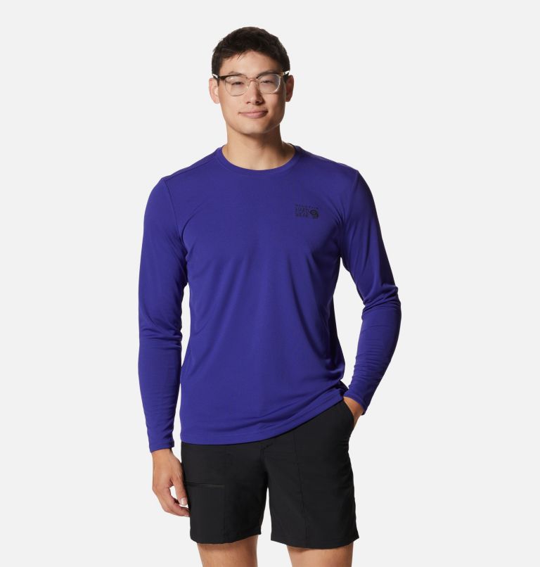 Thumbnail: Men's Wicked Tech Long Sleeve, Color: Klein Blue, image 1