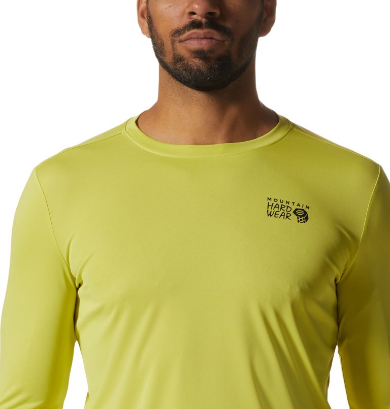 Men's Wicked Tech Long Sleeve, Color: Starfruit, image 4