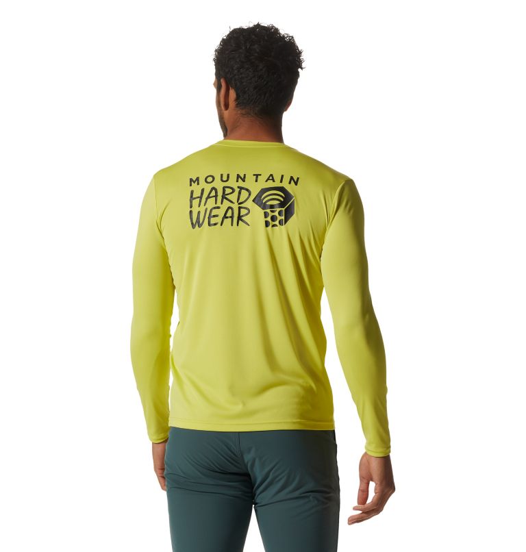 Men's Wicked Tech Long Sleeve, Color: Starfruit, image 2