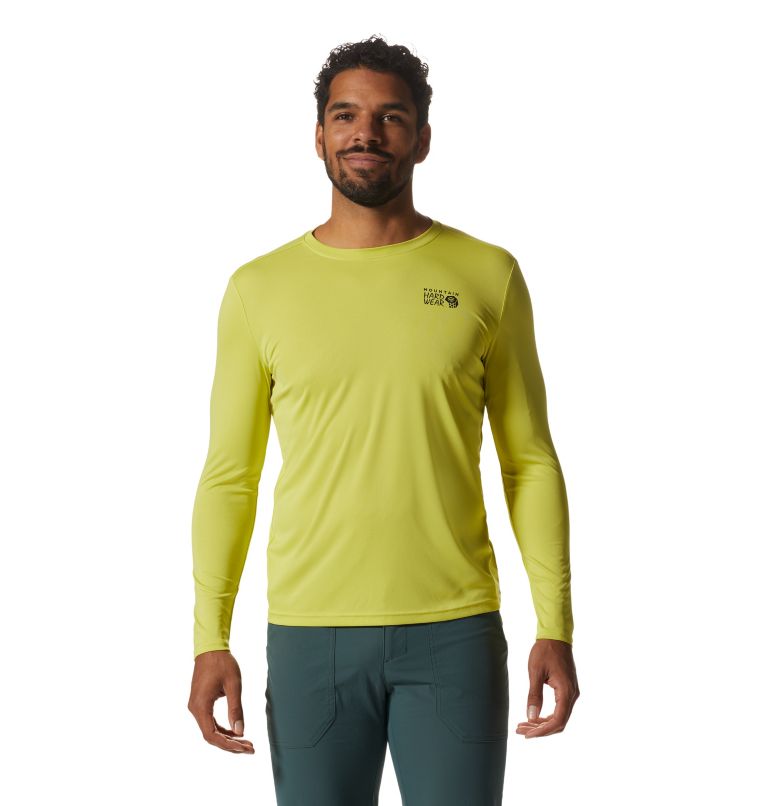 Men's Wicked Tech Long Sleeve, Color: Starfruit, image 1