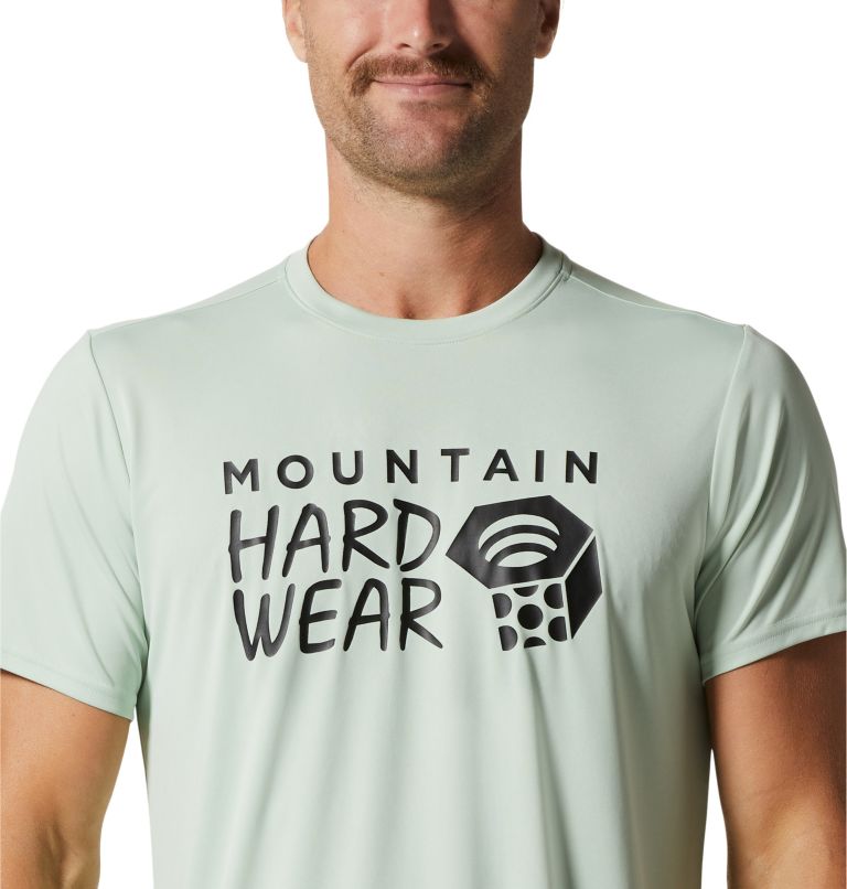Men's Wicked Tech Short Sleeve, Color: Glacial Mint, image 4