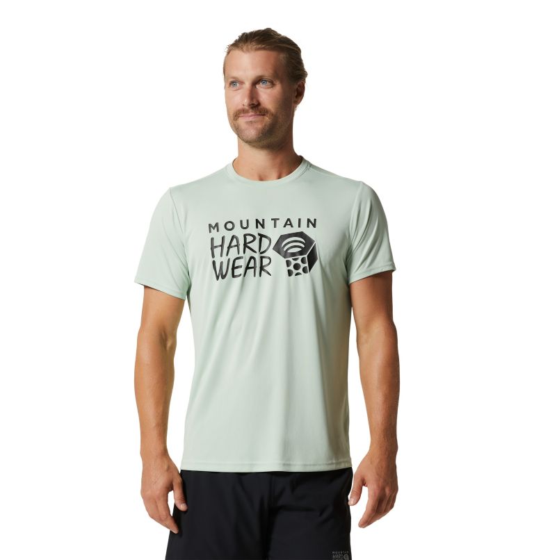 Men's Wicked Tech Short Sleeve, Color: Glacial Mint, image 1