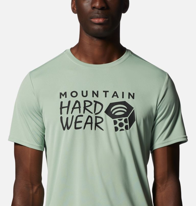 Men's Wicked Tech Short Sleeve, Color: White Fern, image 4