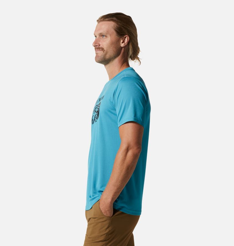 Wicked Tech Short Sleeve | 436 | L, Color: Teton Blue, image 3