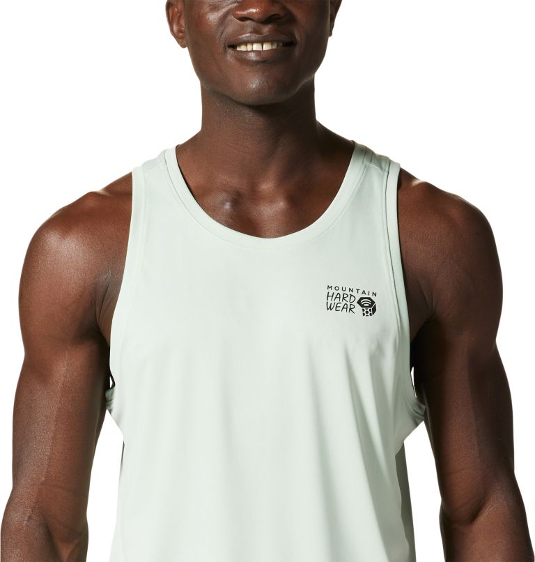 Men's Wicked Tech Tank, Color: Glacial Mint, image 4