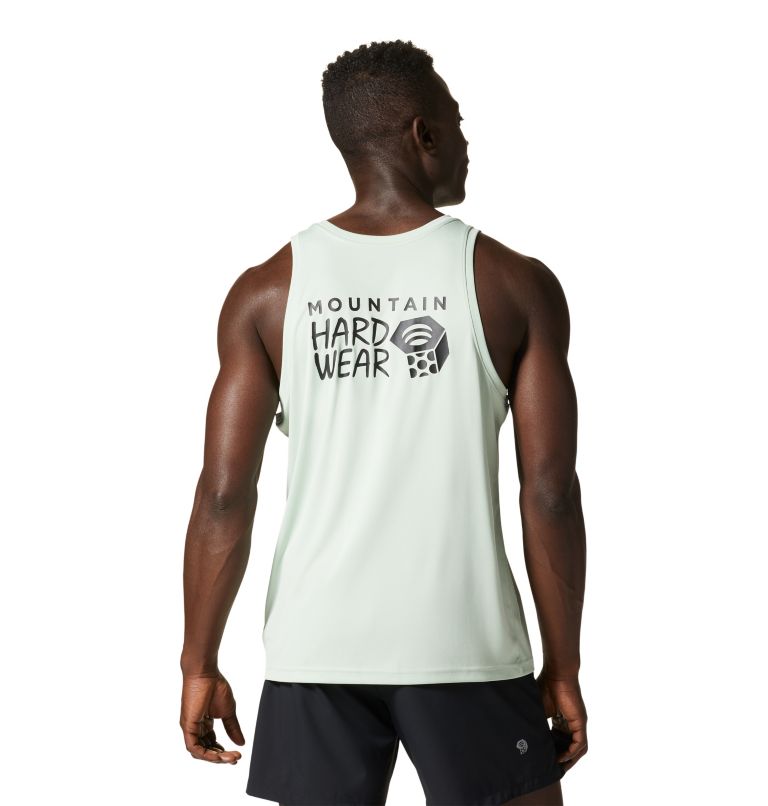Men's Wicked Tech Tank, Color: Glacial Mint, image 2