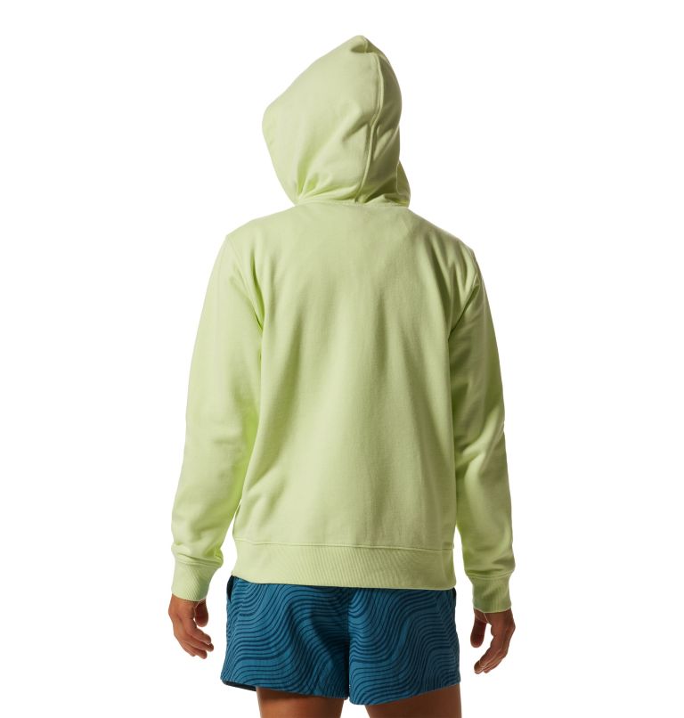 Women's MHW Logo Full Zip, Color: Electrolyte, image 2
