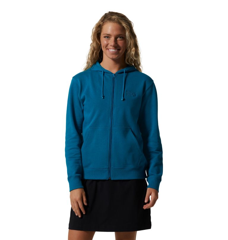MHW Logo Full Zip | 446 | XS, Color: Vinson Blue, image 1