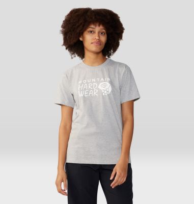 Women's MHW Logo Short Sleeve, Color: Hardwear Grey Heather, image 13