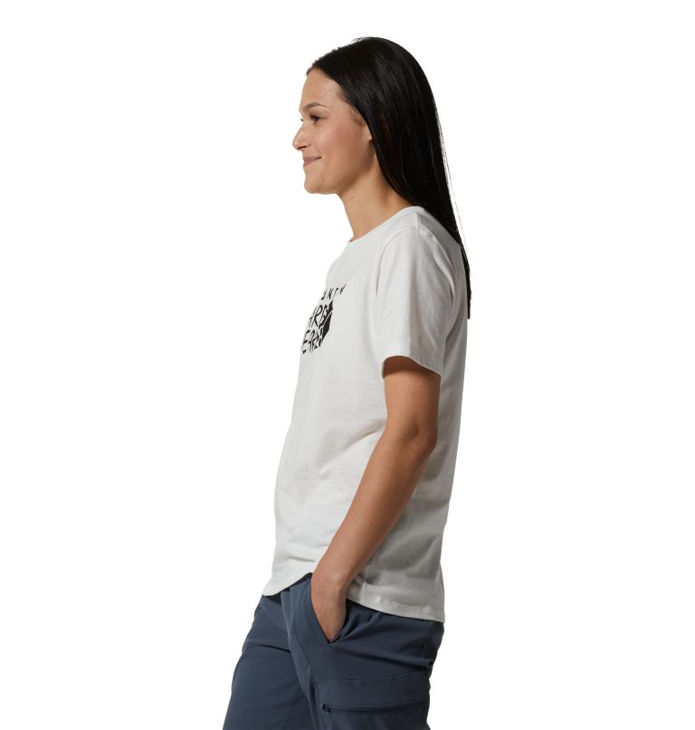 Thumbnail: T-shirt à manches courtes MHW Logo Femme, Color: Fogbank, image 3