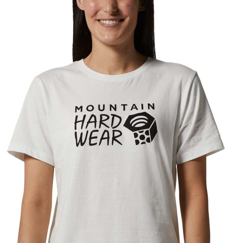 Thumbnail: T-shirt à manches courtes MHW Logo Femme, Color: Fogbank, image 4
