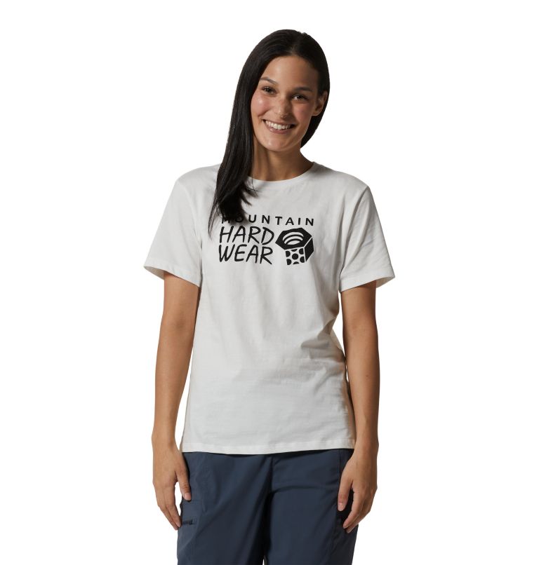 T-shirt à manches courtes MHW Logo Femme, Color: Fogbank, image 1