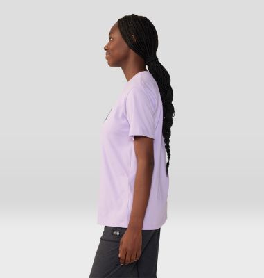 Women's MHW Logo Short Sleeve, Color: Wisteria, image 7