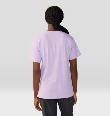 Women's MHW Logo Short Sleeve, Color: Wisteria, image 6