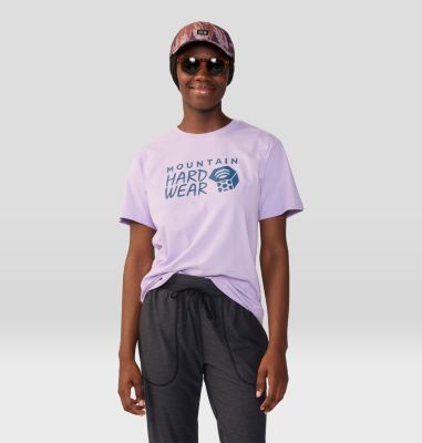 Women's MHW Logo Short Sleeve, Color: Wisteria, image 5
