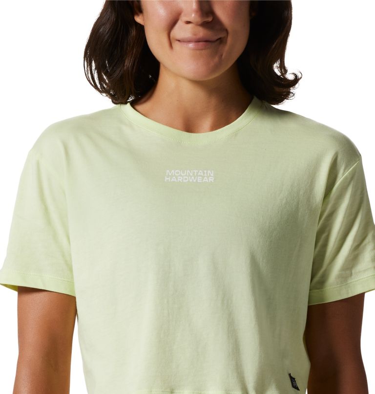 T-shirt court à manches courtes MHW Logo Femme, Color: Electrolyte, image 4