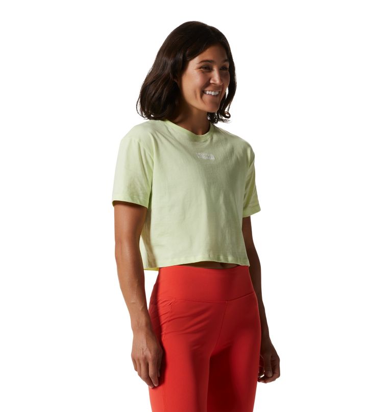 T-shirt court à manches courtes MHW Logo Femme, Color: Electrolyte, image 5