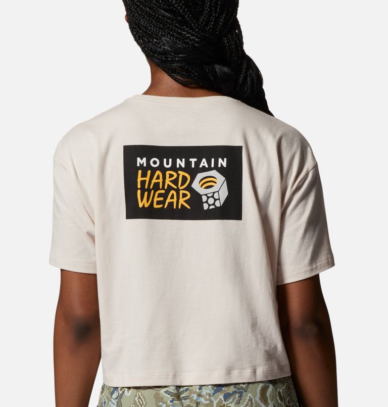 Thumbnail: MHW Logo Crop Short Sleeve | 694 | XS, Color: White Sprite, image 5