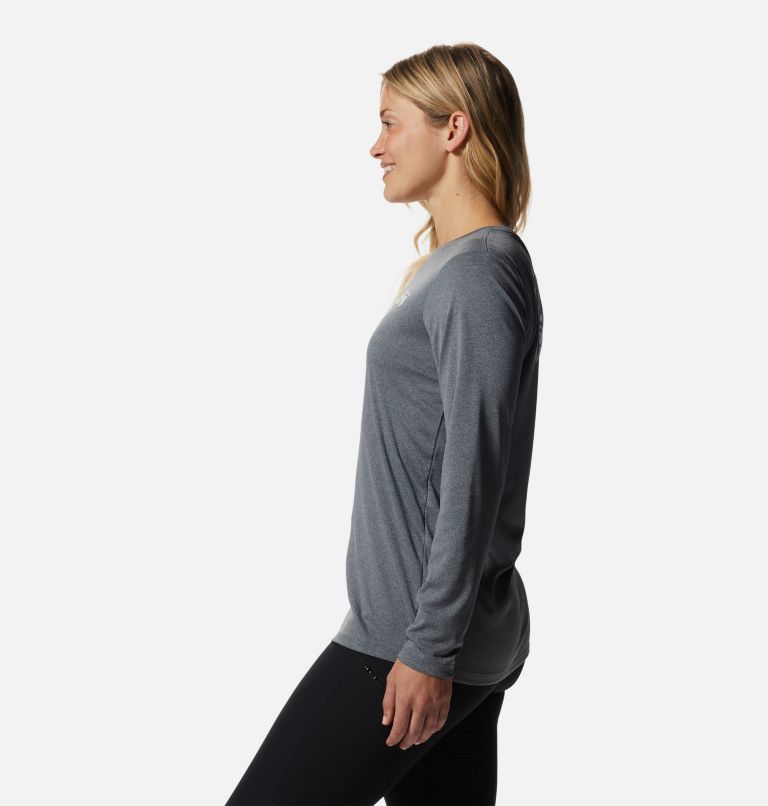 T-shirt à manches longues Wicked Tech Femme, Color: Heather Graphite, image 3