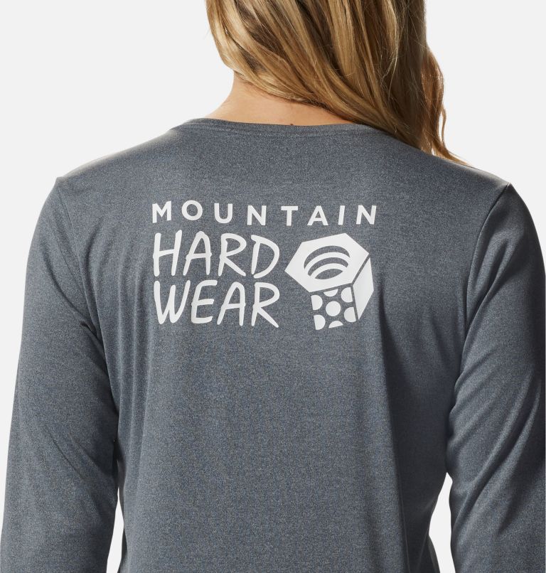 Thumbnail: Wicked Tech Long Sleeve | 054 | XS, Color: Heather Graphite, image 5