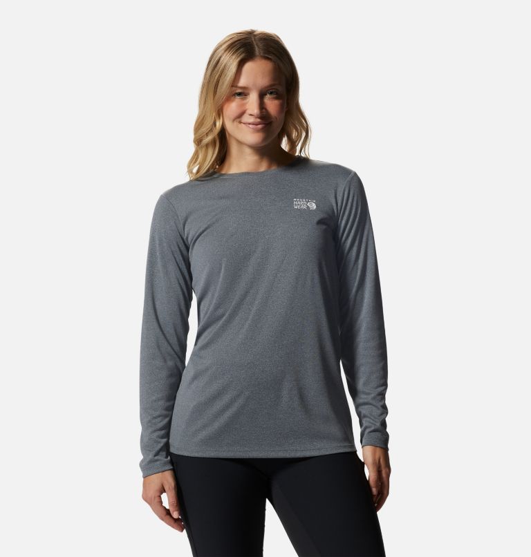 T-shirt à manches longues Wicked Tech Femme, Color: Heather Graphite, image 1
