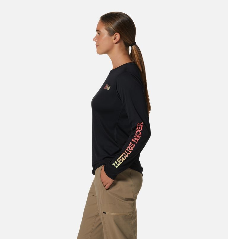Women's Wicked Tech Long Sleeve, Color: Black, image 3