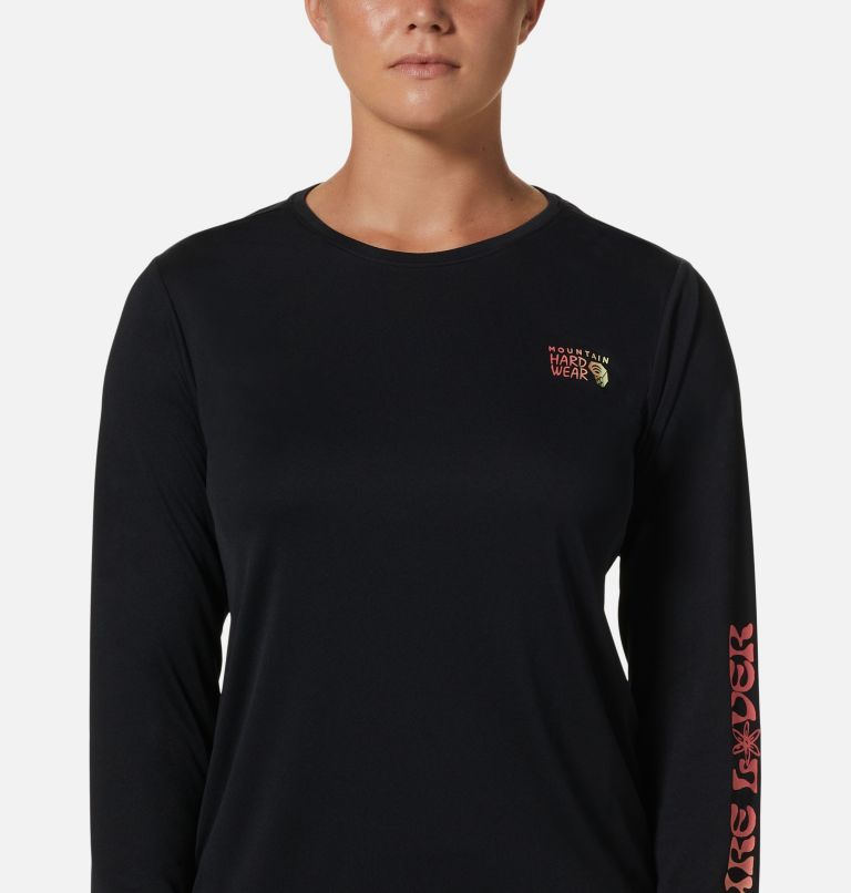 Thumbnail: T-shirt à manches longues Wicked Tech Femme, Color: Black, image 4