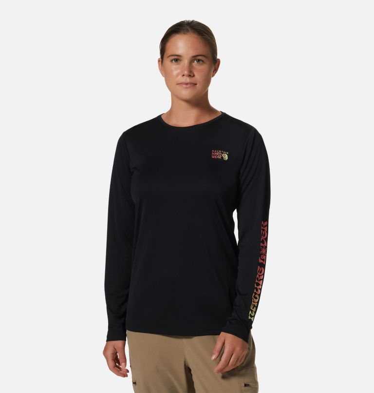 Women's Wicked Tech Long Sleeve, Color: Black, image 1