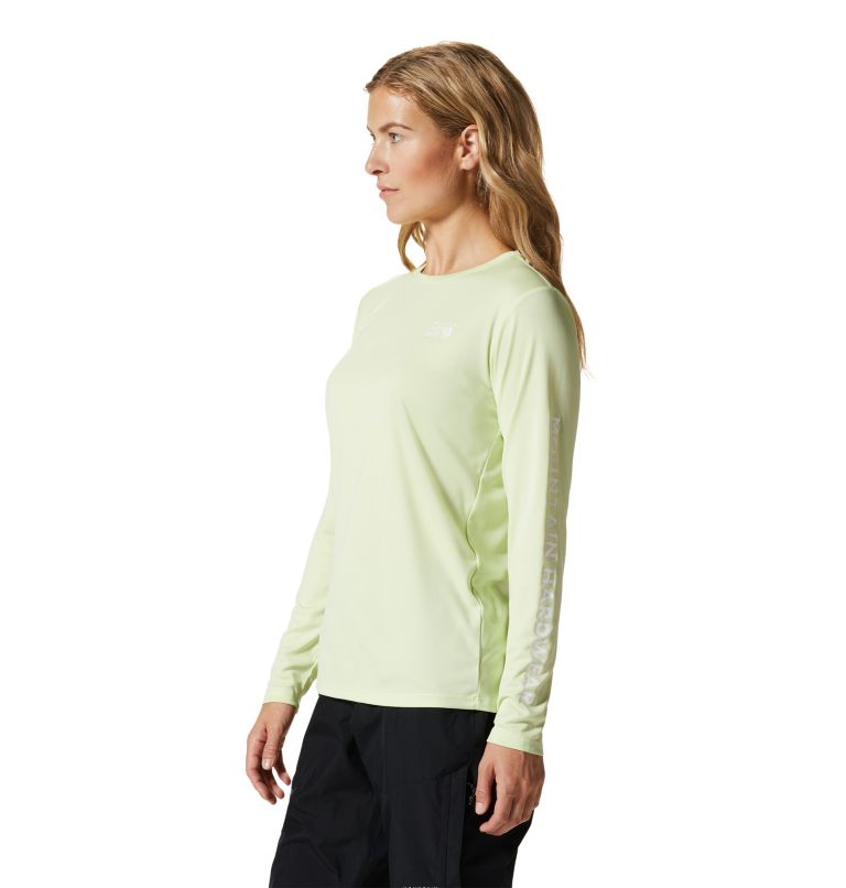 Women's Wicked Tech Long Sleeve, Color: Electrolyte, image 3