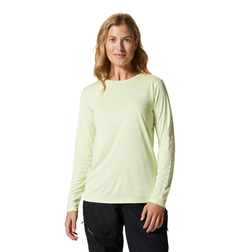 Women's Wicked Tech Long Sleeve, Color: Electrolyte, image 1
