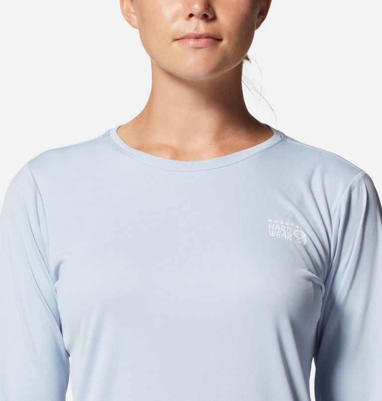 Women's Wicked Tech Long Sleeve, Color: Arctic Ice, image 4