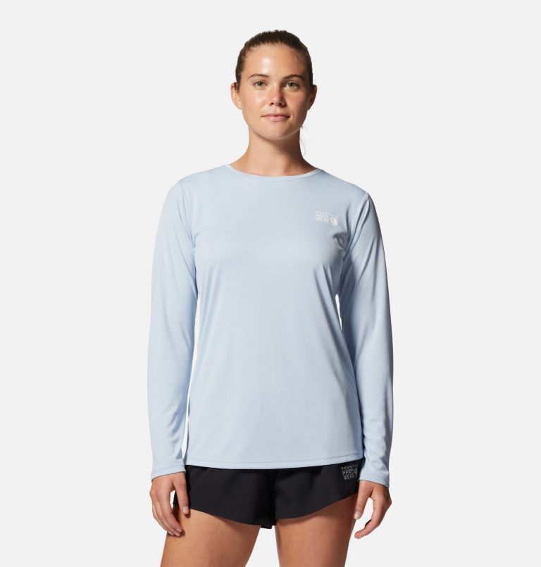 Women's Wicked Tech Long Sleeve, Color: Arctic Ice, image 1