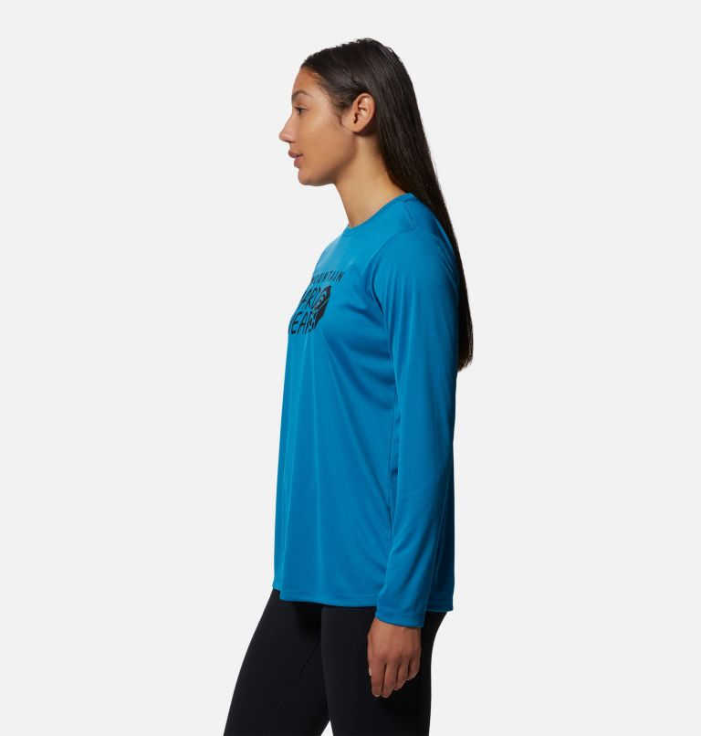 Women's Wicked Tech Long Sleeve, Color: Vinson Blue, image 3
