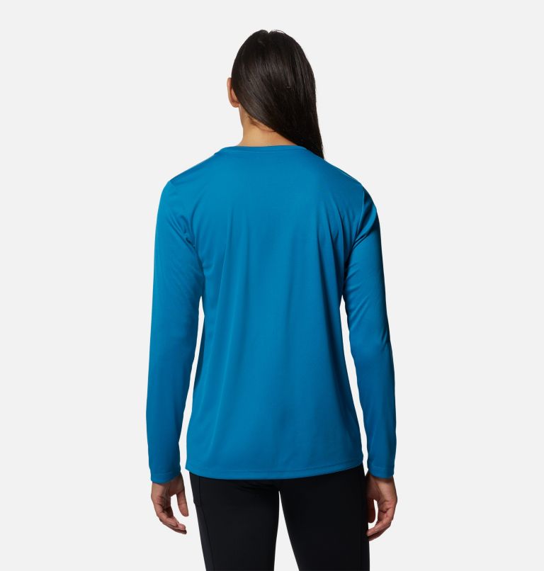 Women's Wicked Tech Long Sleeve, Color: Vinson Blue, image 2