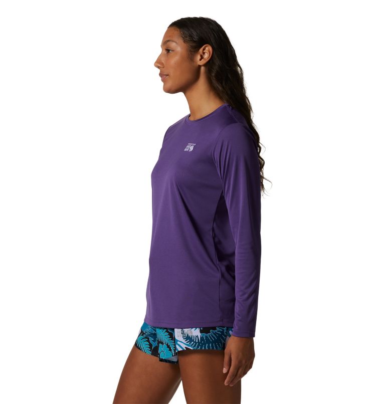 Thumbnail: T-shirt à manches longues Wicked Tech Femme, Color: Purple Jewel, image 3