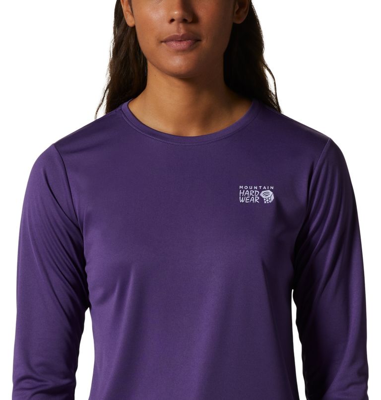 Thumbnail: T-shirt à manches longues Wicked Tech Femme, Color: Purple Jewel, image 4