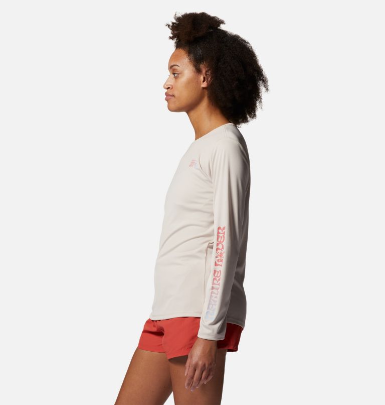 Thumbnail: Women's Wicked Tech Long Sleeve, Color: White Sprite, image 3