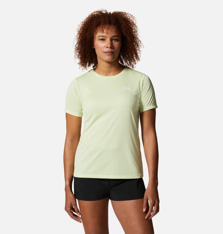 Thumbnail: Women's Wicked Tech Short Sleeve, Color: Electrolyte, image 1